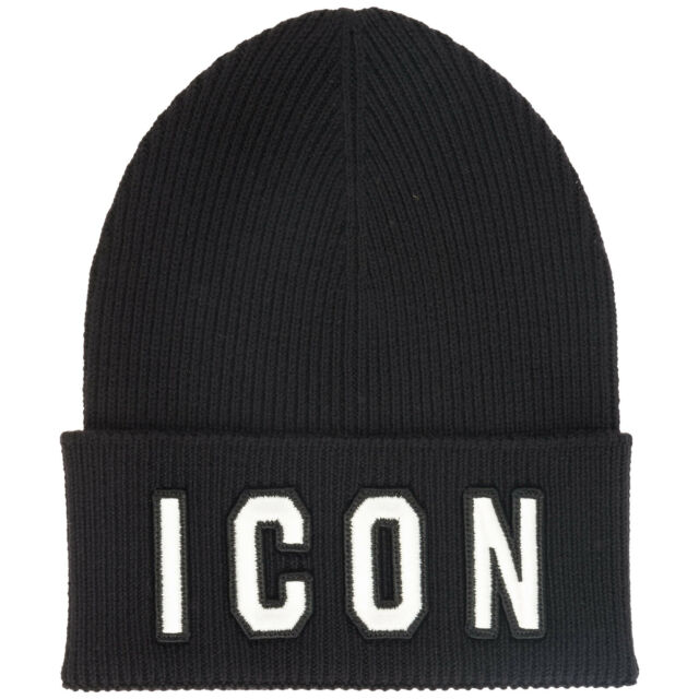 640x640 Men's Wool Beanie Hat Icon Black For Sale Online Ebay