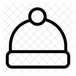 256x256 Baby Beanie Hat Icon Of Line Style