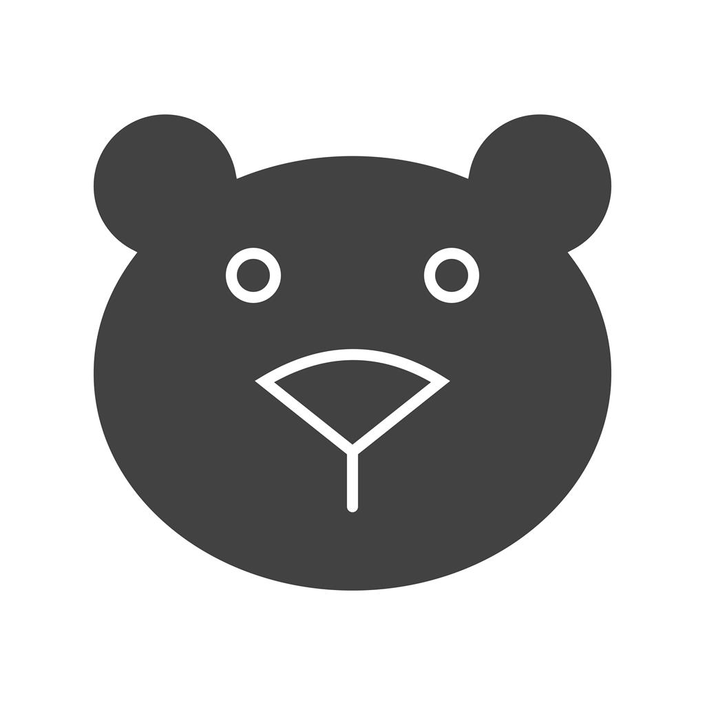 1024x1024 Bear Glyph Icon