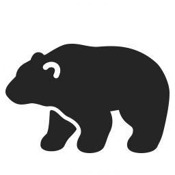 256x256 Bear Icon Iconexperience