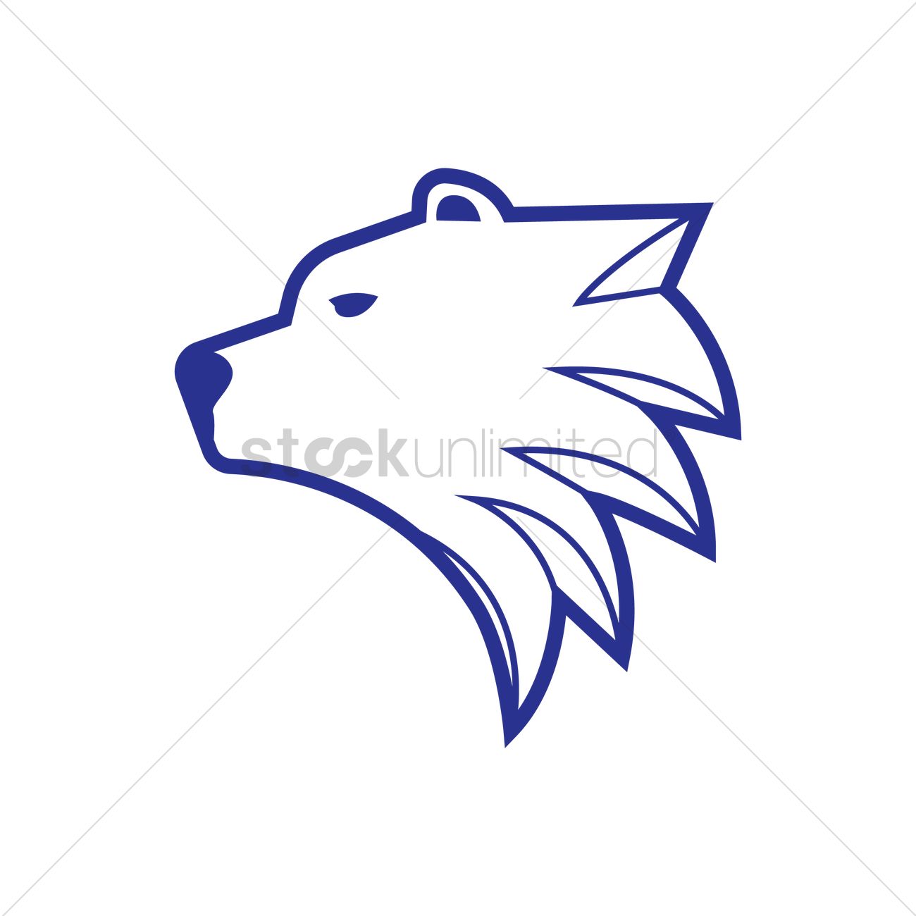 1300x1300 Bear Icon Vector Image
