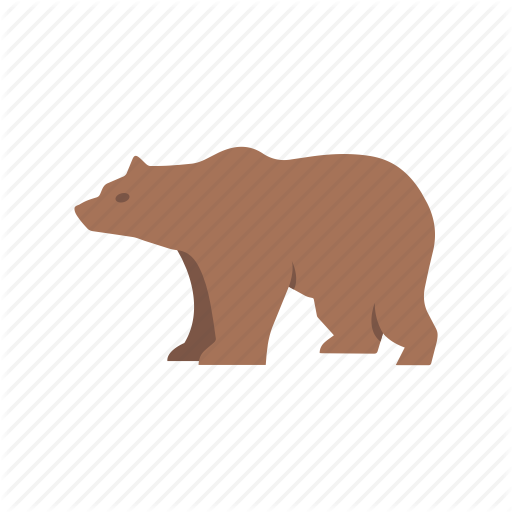 512x512 Bear, Bear Market, Brown Bear, Grizzly Bear Icon