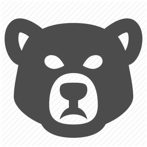 512x512 Bear, Bear Market, Business, Finance, Head, Investment, Stock
