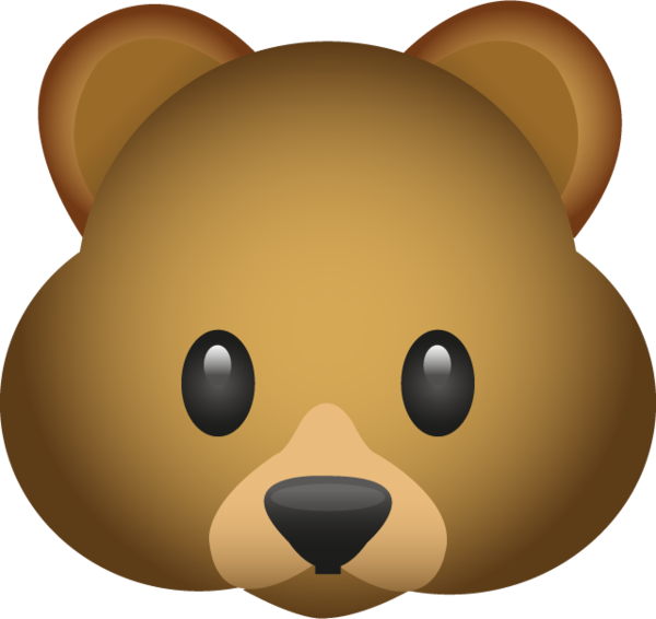 600x566 Download Bear Emoji Image In Png Emoji Island