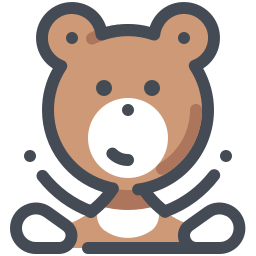 256x256 Teddy Bear Icon