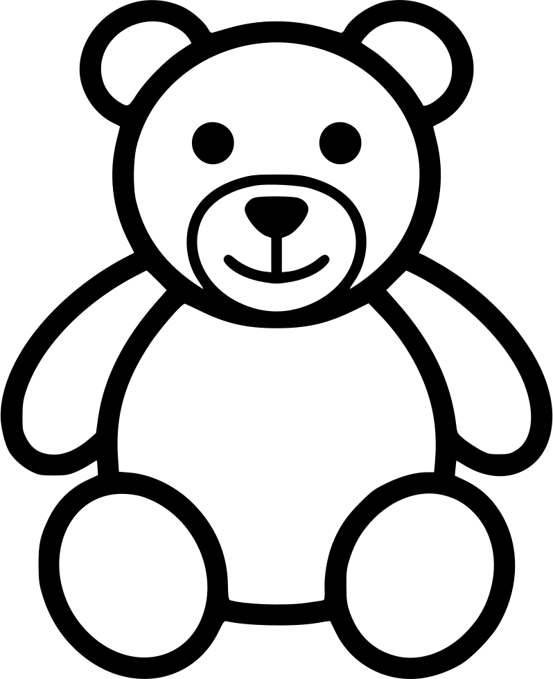 798x980 Teddy Bear Png Icon Free Download