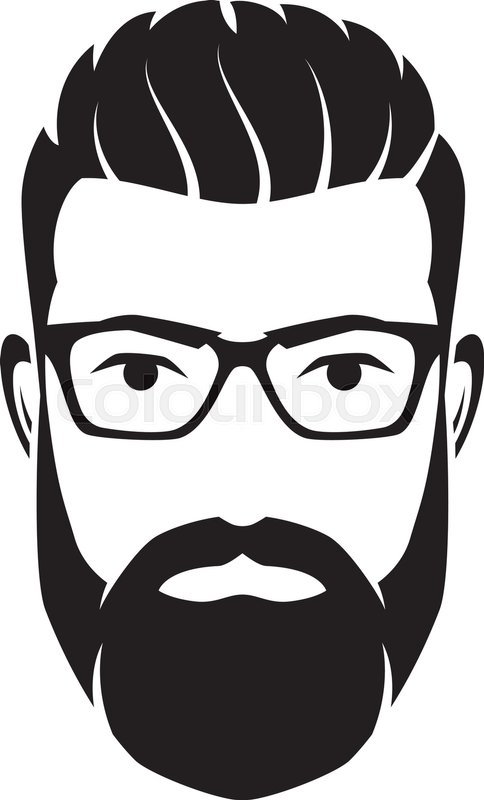 484x800 Beard Icon