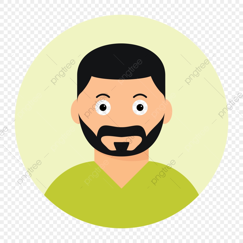 1024x1024 Beard Man Icon, Avatar, Beard Man, Face Png And Vector