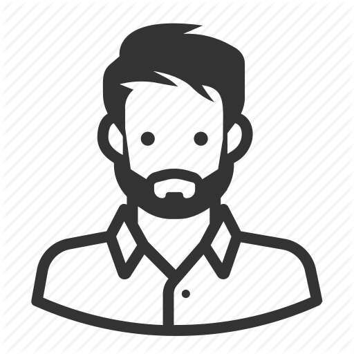 512x512 Avatar, Avatars, Beard, Hipster, Man Icon