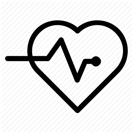 512x512 Ecg, Emergency, Health, Healthcare, Heart Beat Icon