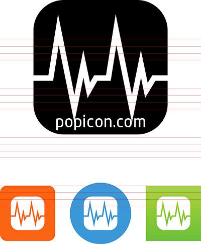 400x485 Heart Beat Icon