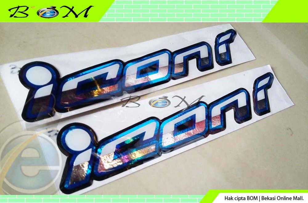 1000x660 Jual Emblem Logo Timbul Honda Beat Icon Iconi Thailand Chrome Krum