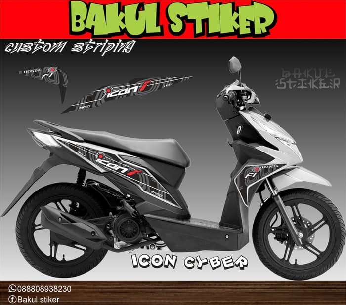 700x618 Jual Jual Striping Beat New Icon Cyber
