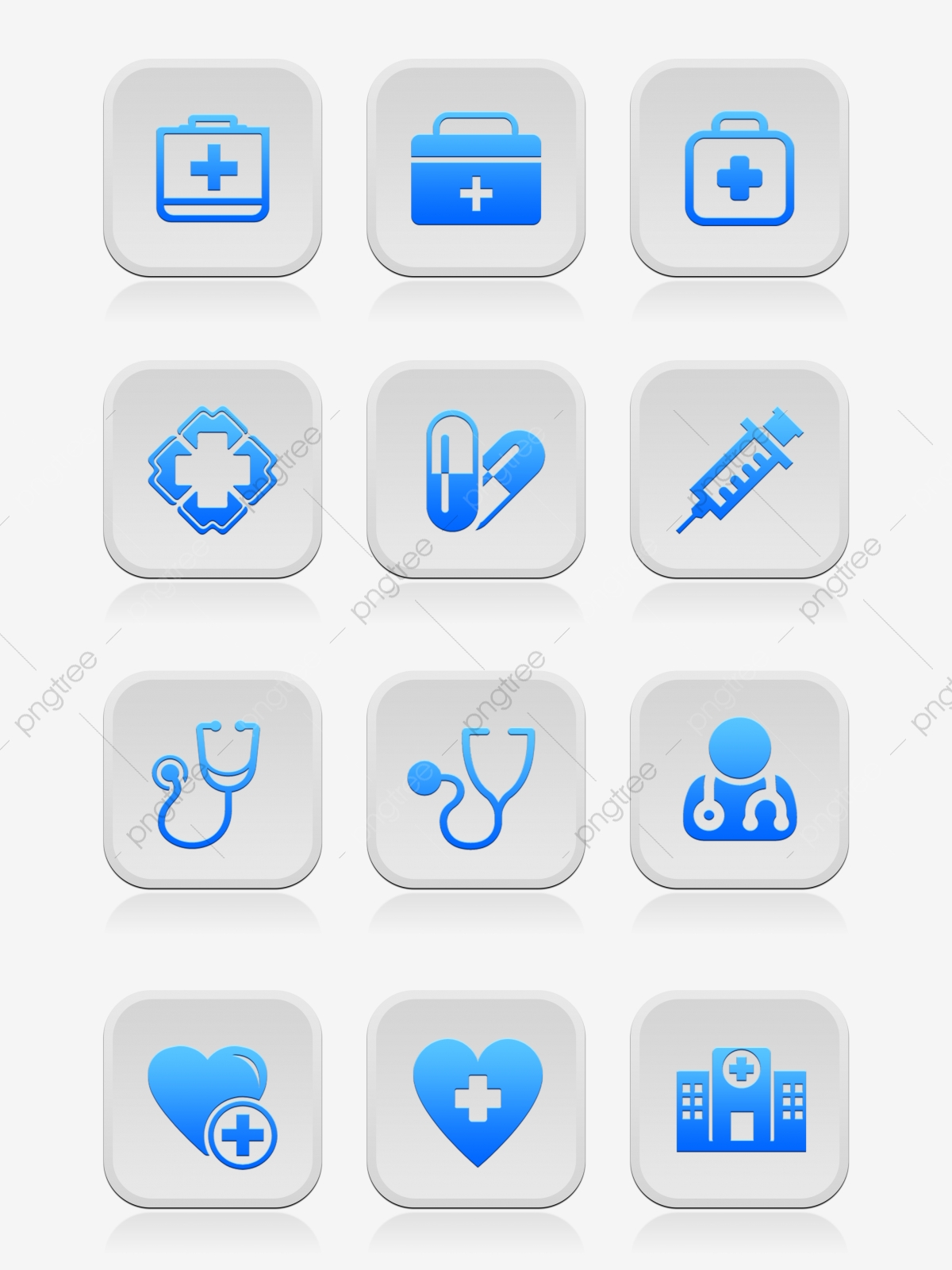 1200x1601 Twelve Exquisite Medical Icons Commercial Material, Medical