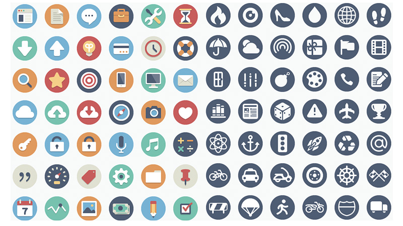 800x450 Beautiful And Fresh Icon Sets For Free