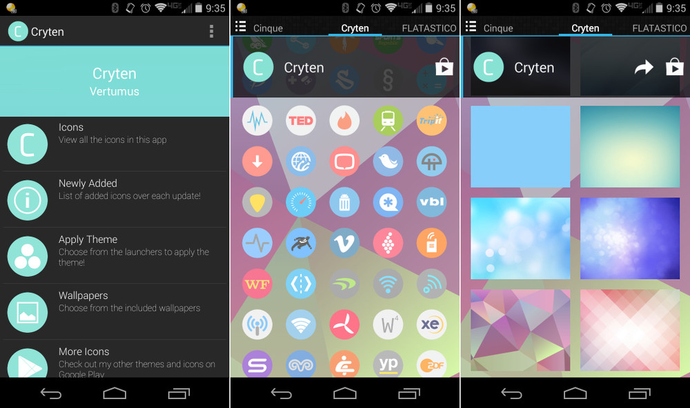 1000x591 Cryten Is A Beautiful Round, Flat, Neat, And Pastel Set Of Icons