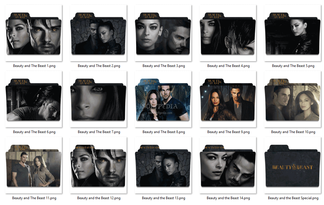 1116x707 Download Beauty And The Beast Folder Icon