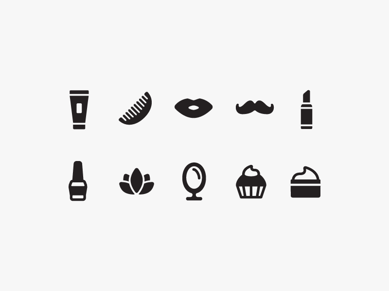 800x600 Beauty Icons