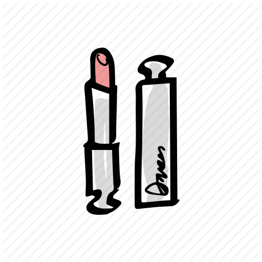 512x512 Illustration, Lipstick, Makeup, Pink Icon
