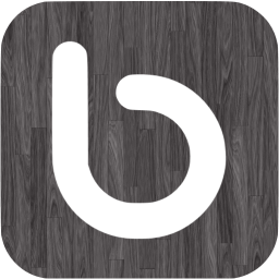 Black Wood Bebo Icon 256x256 Black Wood Bebo Icon