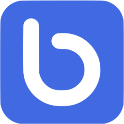 Royal Blue Bebo Icon 256x256 Royal Blue Bebo Icon