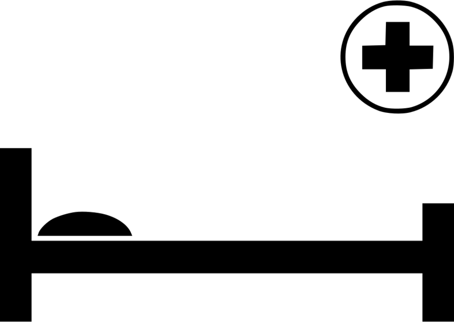 900x639 Hd Hospital Clipart Hospital Bed Patient