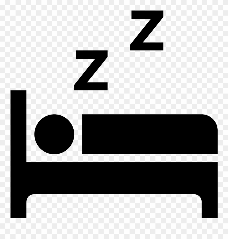 880x920 Sleeping Clipart Cozy Bed
