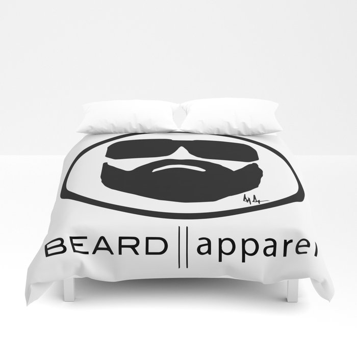 Beard Apparel Icon Duvet Cover 700x700 Beard Apparel Icon Duvet Cover