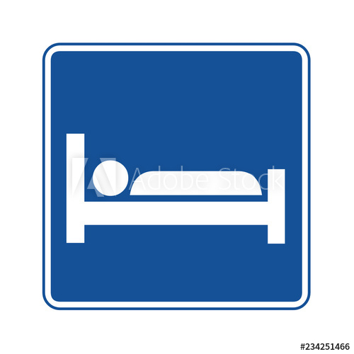 500x500 Hotel Bedroom Symbol Icon
