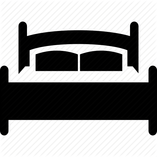 512x512 Bed, Bedroom, Double, Furniture, Hotel, Room Icon