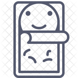 256x256 Bedtime Icon Of Line Style