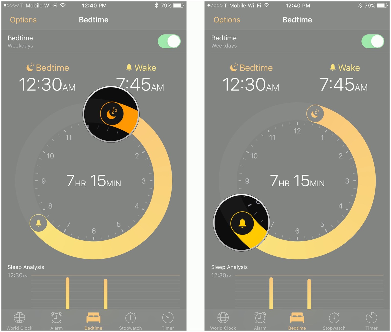 1600x1359 How To Use Bedtime In The Clock App On Iphone And Ipad Imore