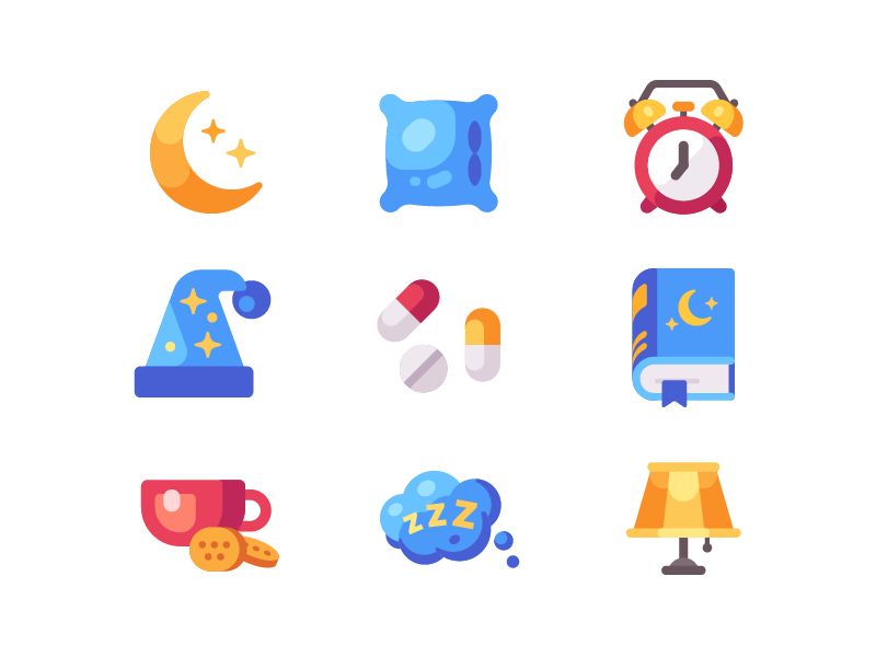 800x600 Sleep Icons