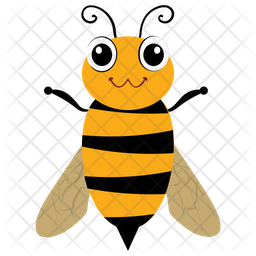 Bee Icon Png At Vectorified Com Collection Of Bee Icon Png Free For Personal Use