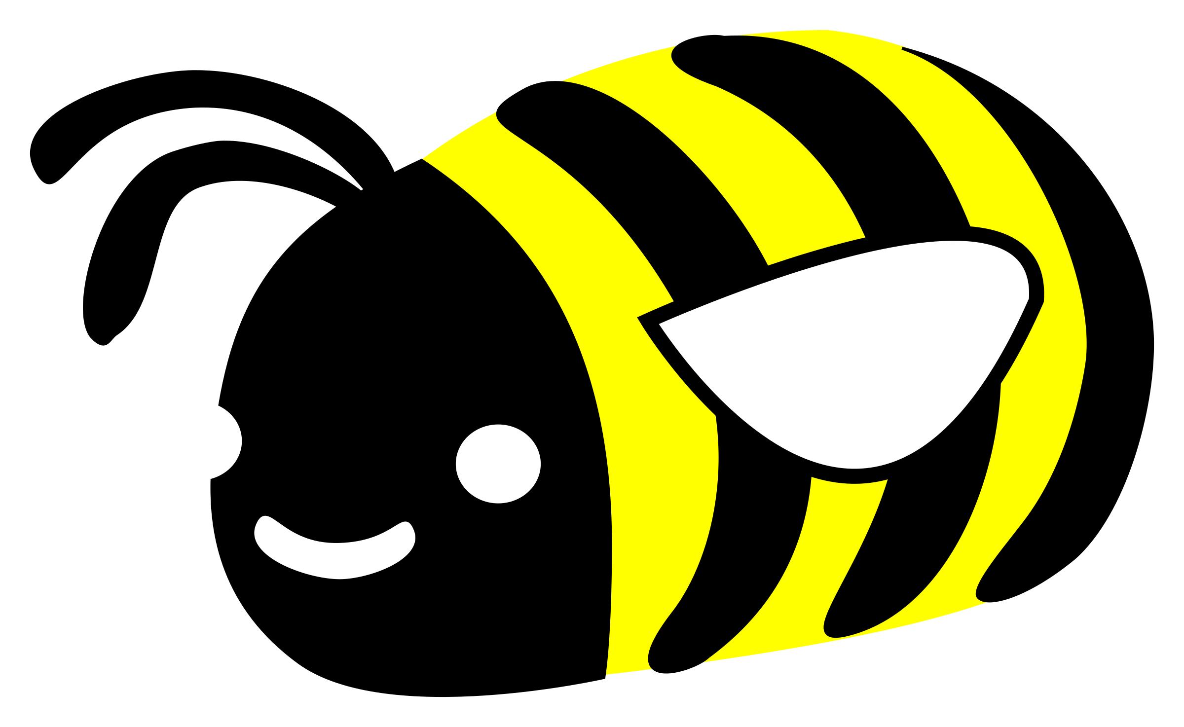 2400x1474 Cute Bumble Bee Icons Png