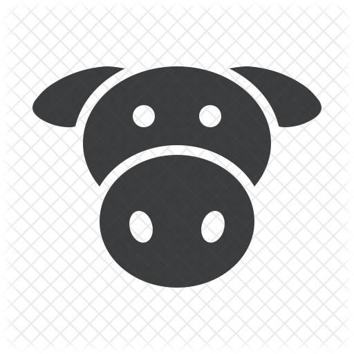 512x512 Beef Icon Of Glyph Style