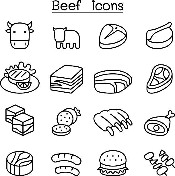 610x612 Meat Beef Icon Set Clipart Station