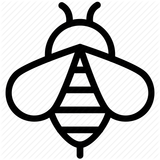 512x512 Beehive Icon Birthday Bee Icon, Bee Silhouette, Silhouette