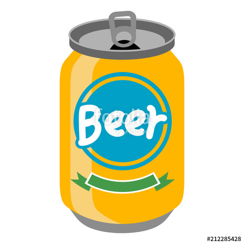 500x500 Beer Can Icon Stock Image And Royalty Free Vector