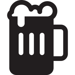 256x256 Beer Icon Glyph