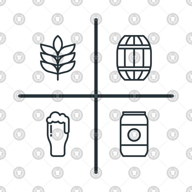 630x630 Beer Icon Outline