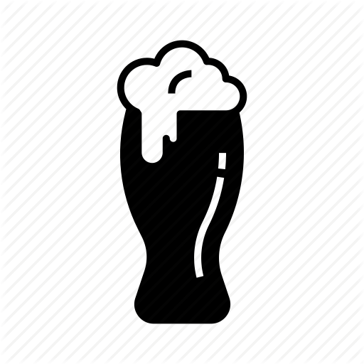 512x512 Beer Glass, Beverage, Liquor, Wheat Beer, White Beer Icon