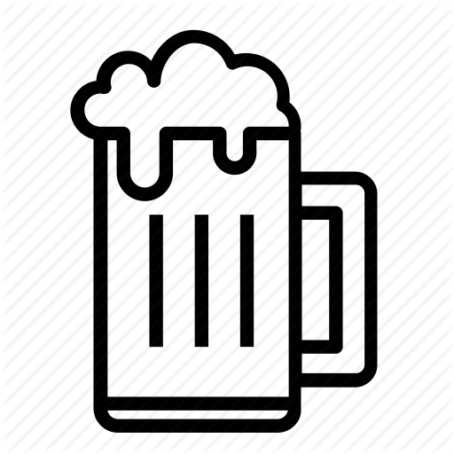 512x512 Alcohol, Bar, Beer, Beer Mug, Drinks, Mug Icon
