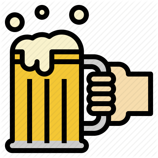 512x512 Beer, Hand, Holding, Mug Icon