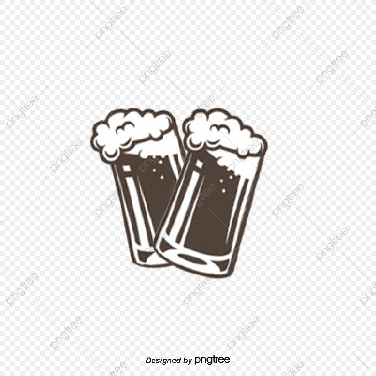 1200x1200 Flat Black Beer Icon, Beer, Icon, Cheers Png And Vector