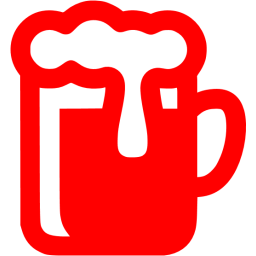 256x256 Red Beer Icon