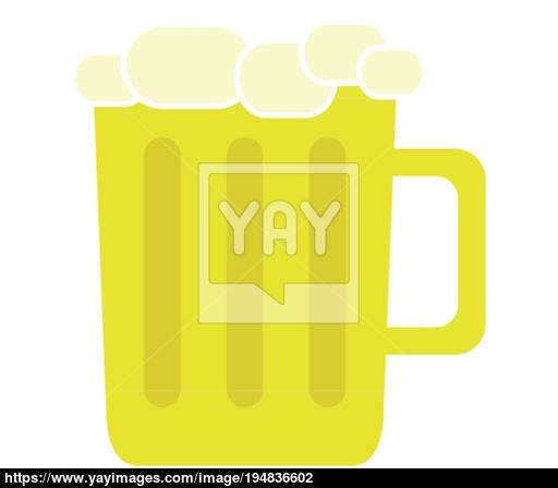 512x448 Beer Mug Icon Vector