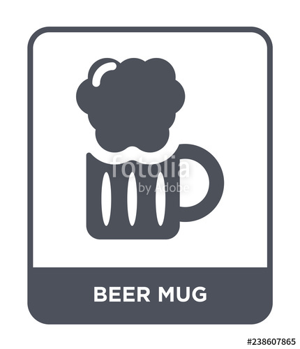 430x500 Beer Mug Icon Vector Stock Image And Royalty Free Vector