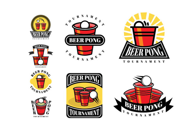 632x443 Beer Pong Patches And Logos Free Vector Download Cannypic