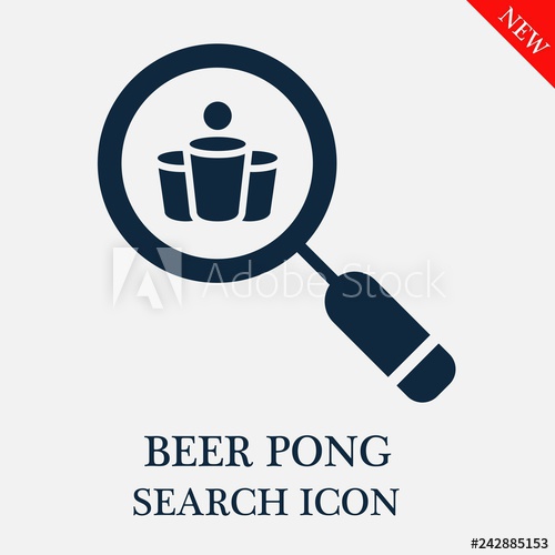 500x500 Beer Pong Search Icon